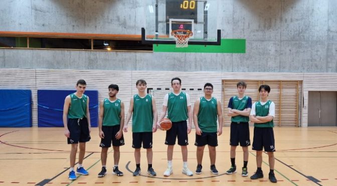 Basketball U18 gewinnt gegen Teutonia Hausen
